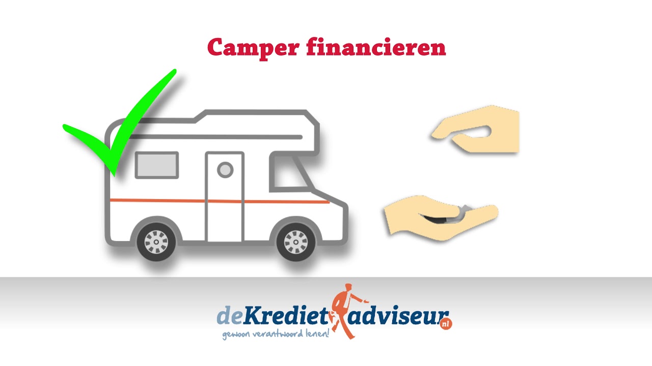 Camper financieren - de mogelijkheden
