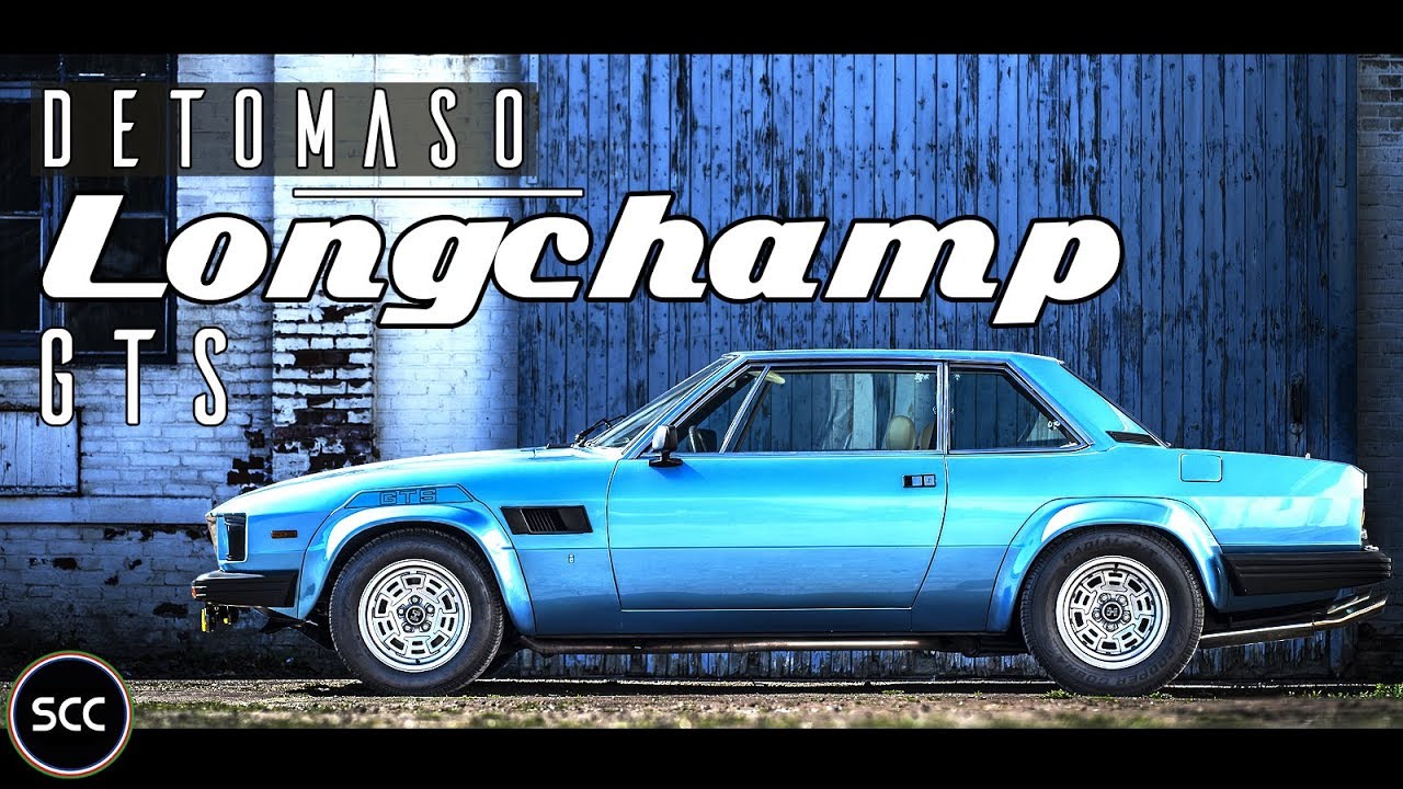DE TOMASO LONGCHAMP GTS 1989 - Test drive in top gear - DeTomaso V8 Engine sound | SCC TV