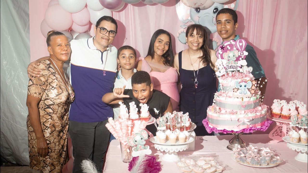 Fuimos al Baby Shower de tía @jasybrito y la pasamos muy bien