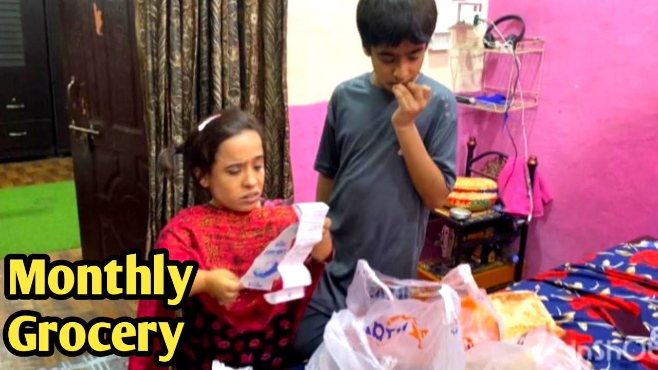 Monthly grocery 😟||Grocery||monthlygrocery||Shopping haul||Familyvlog||sajidasikandarbaby