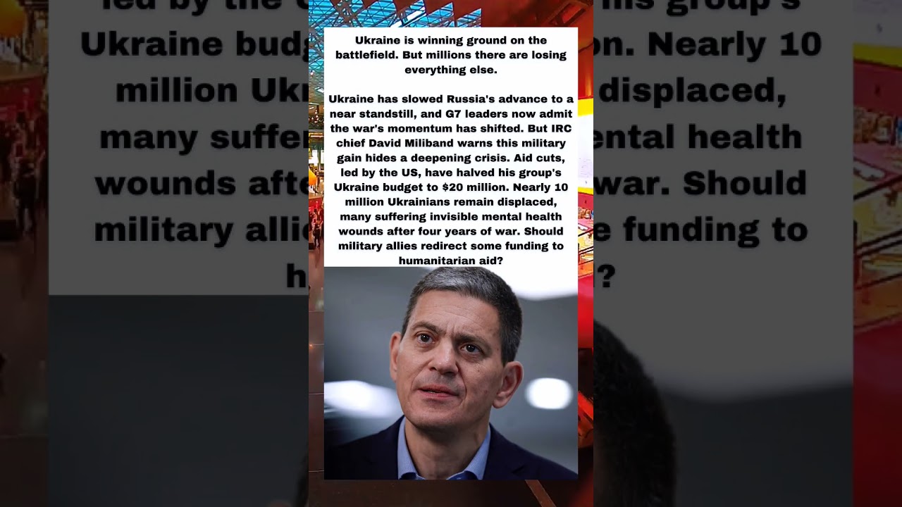 Ukraine Is Winning the War &mdash; So Why Is Its Humanitarian CRISIS Getting Worse?