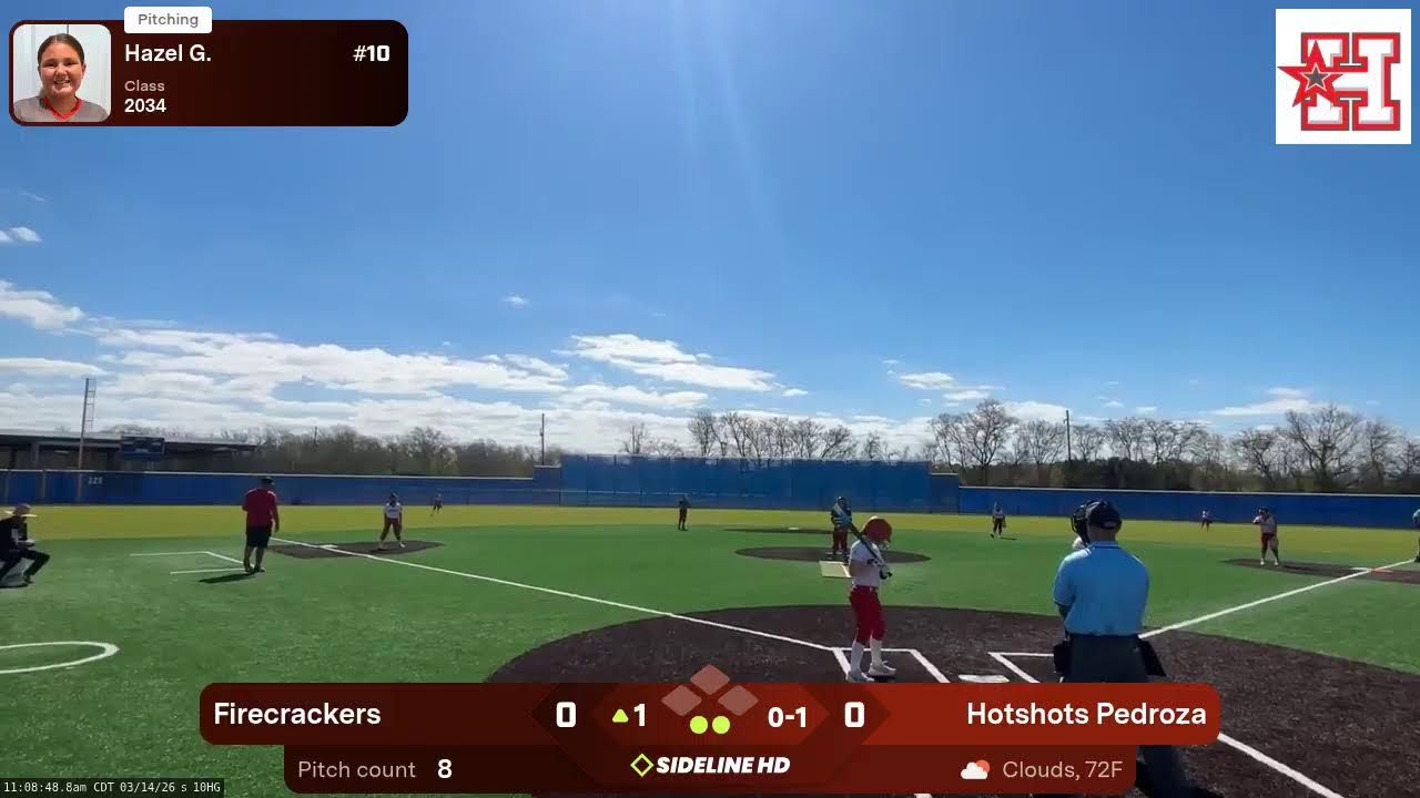 Hotshots Pedroza vs. Firecrackers (2026.03.14)
