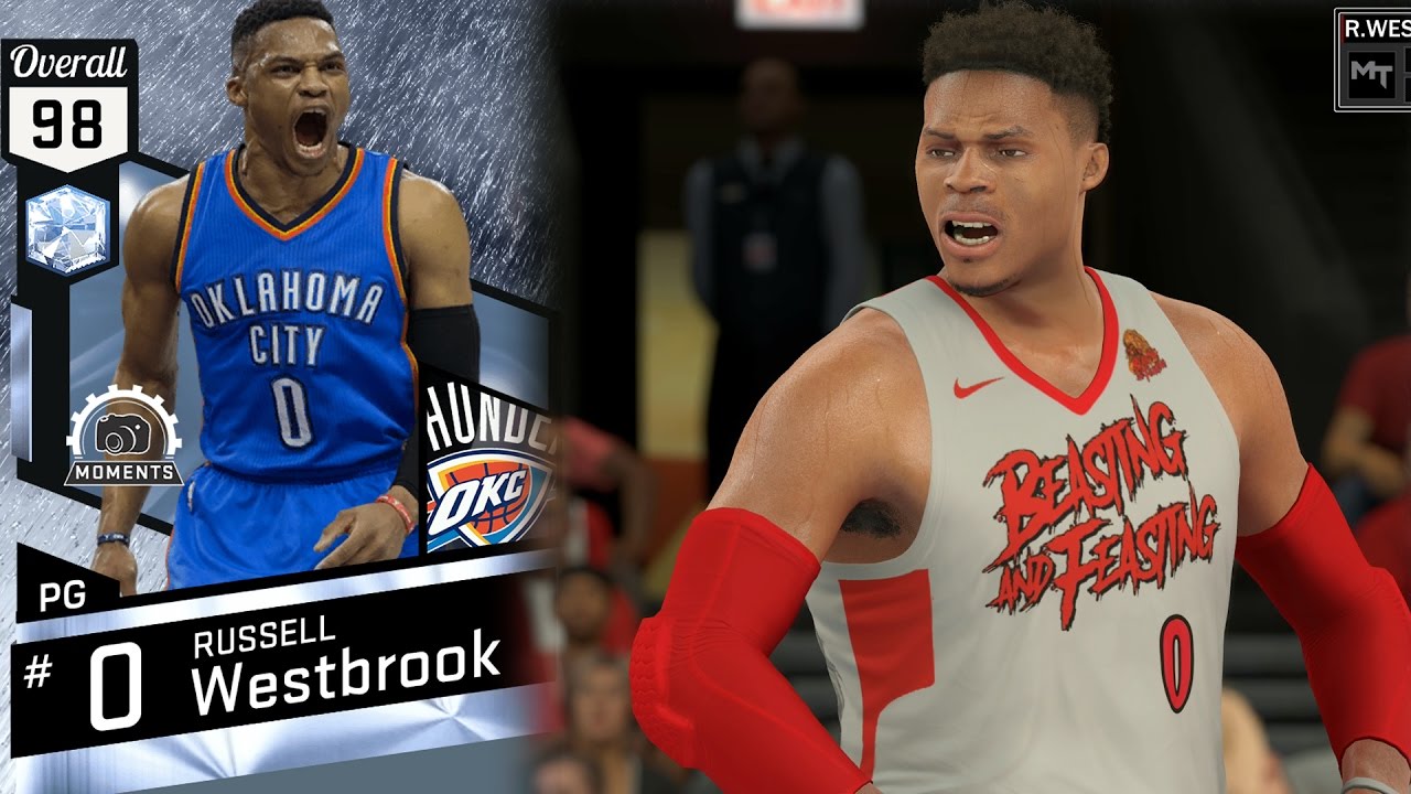 NBA 2K17 My Team - Diamond Westbrook, Big O, Garnett Debut! PS4 Pro 4K