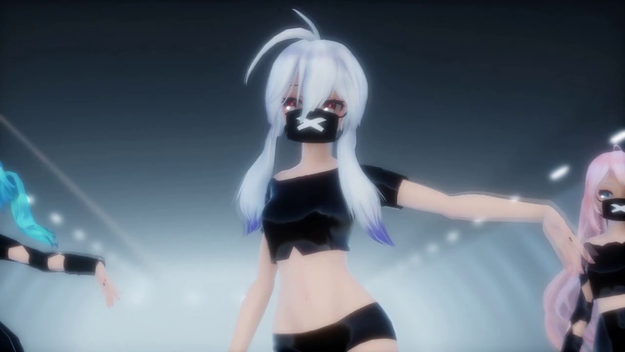 MMD LOL - K/DA - POP/STARS - Luka/Haku/Miku (Full.ver)