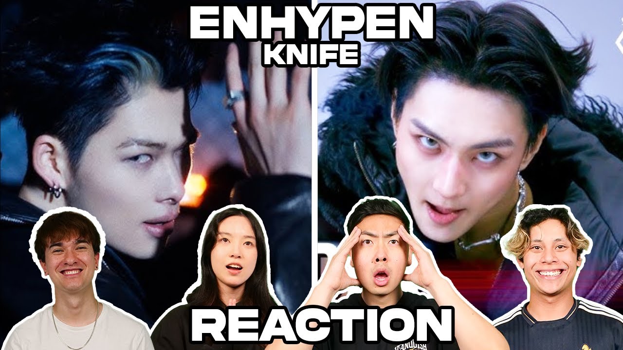 Мы смотрим клип Enhypen Knife и студийный чат!