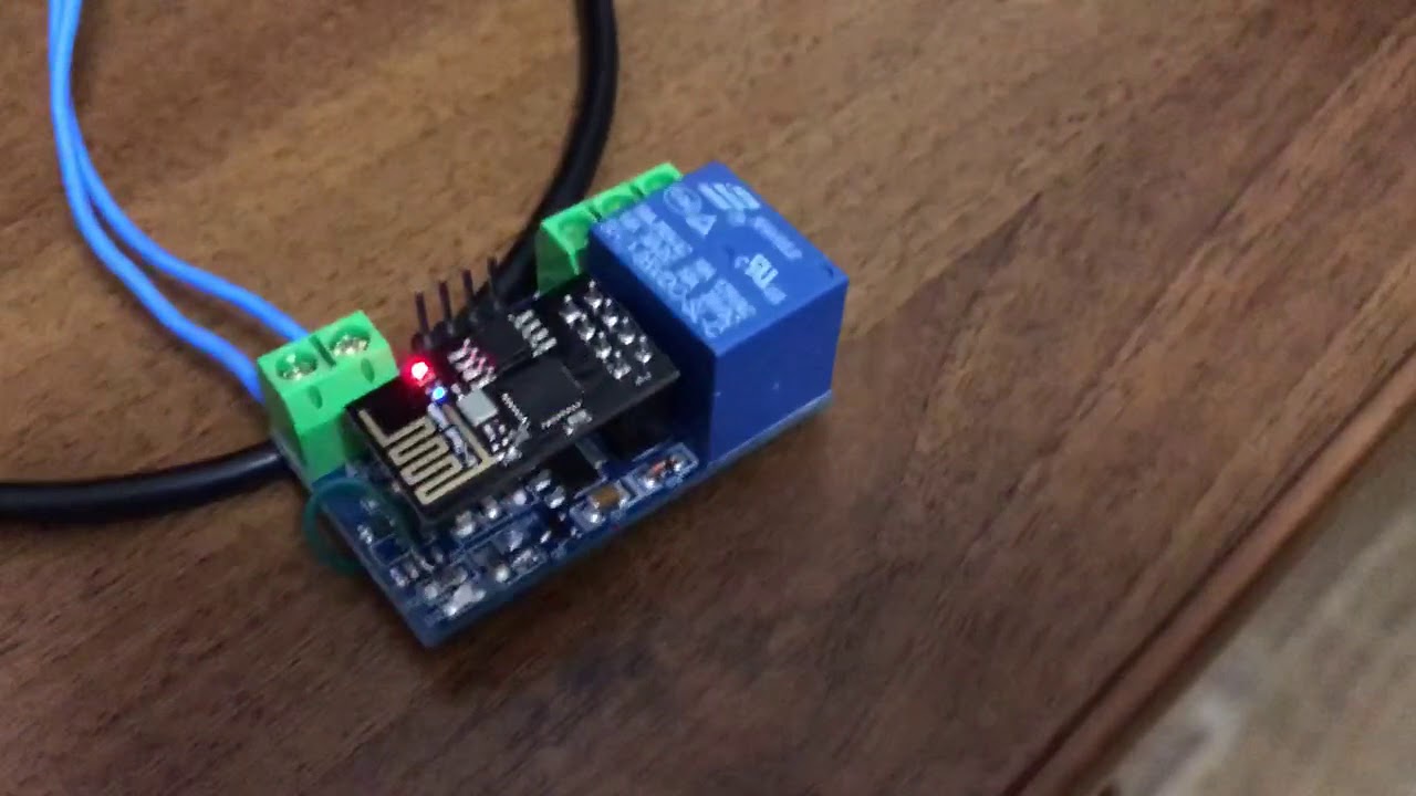 ESP8266 esp-01 5v relay module Ali.
