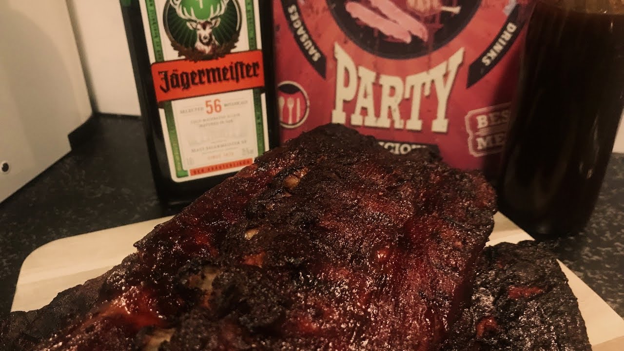 Jagermeister devil spareribs