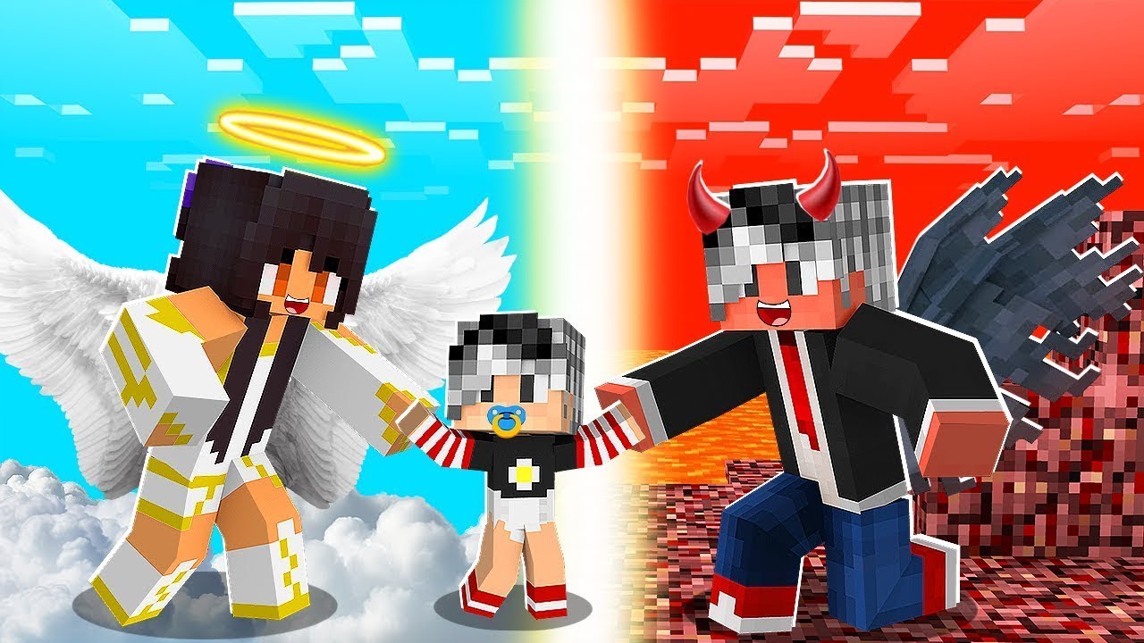 ŞEYTAN GÜROL ve MELEK GÖKÇE'nin BEBEĞİ OLDU - Minecraft