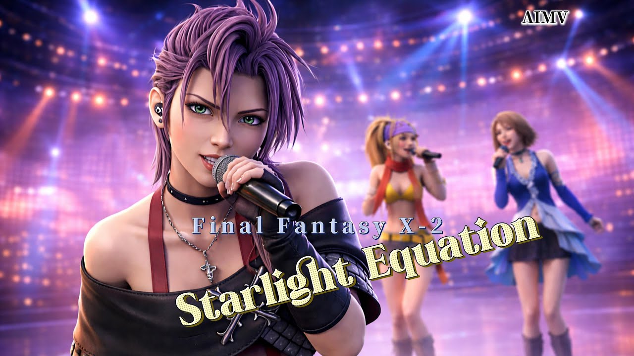 (AMV/GMV/AIMV) FF X -2 Paine, Yuna & Rikku/《Starlight Equation》#ffx #ffx2 #paine #yuna #rikku #mv