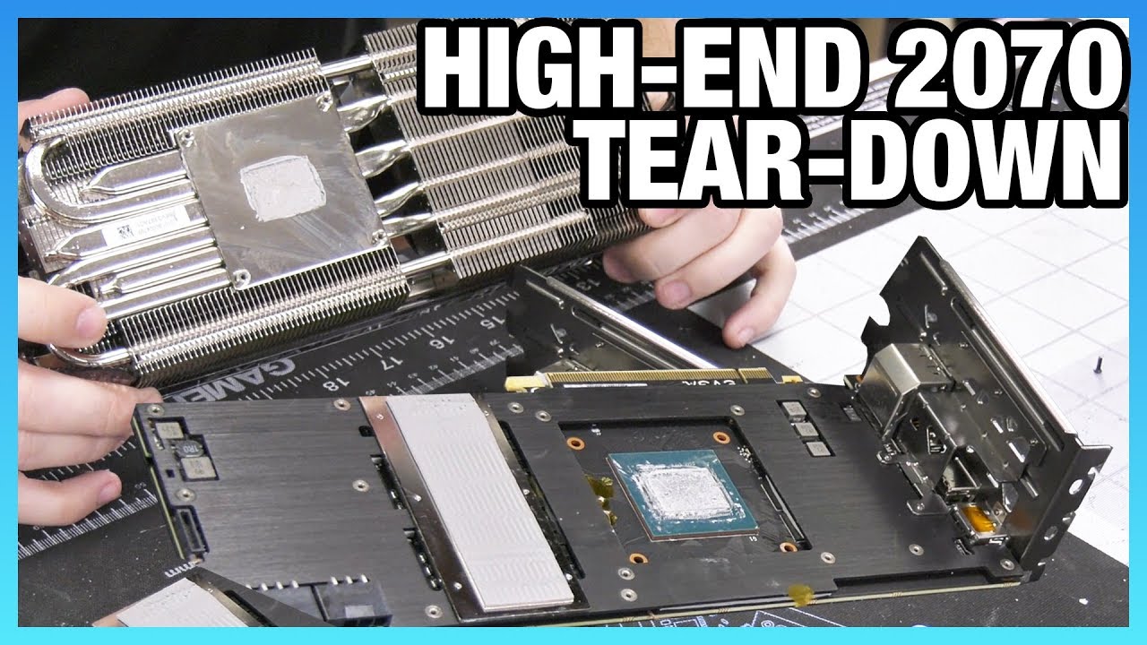 EVGA RTX 2070 XC Ultra Tear-Down & Cooler Quality