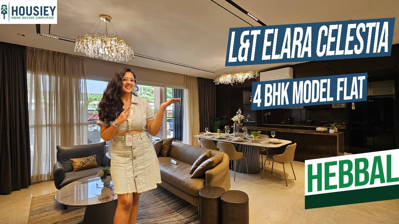 L&T Elara Celestia Hebbal | Luxury 4BHK Model Flat Tour at Bangalore | Price, Location & Review 2025