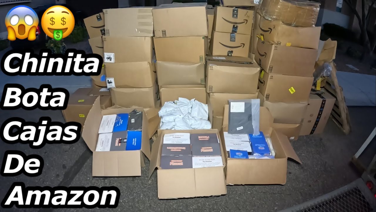 LO QUE TIRAN EN USA😱CHINITOS BOTAN CAJAS DE AMAZON LLENAS DE cosas Nuevas