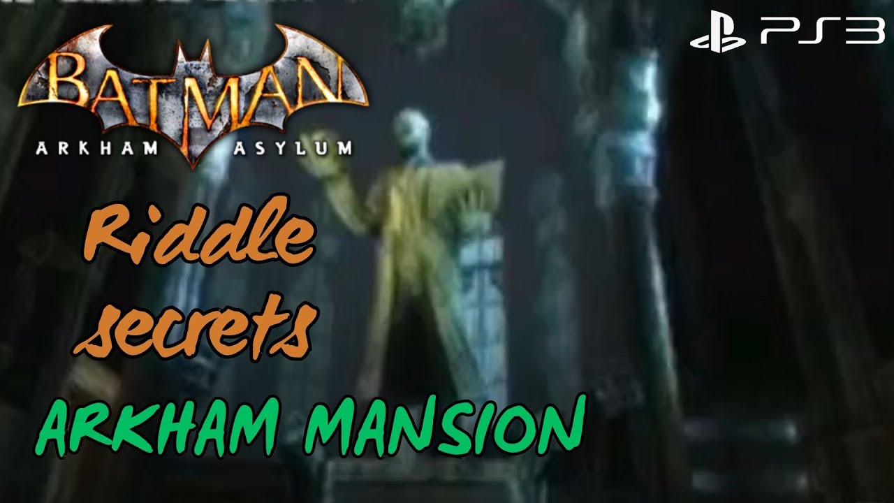 BATMAN: Arkham Asylum [PS3] - Walkthrough ITA | Le sfide dell'Enigmista: Residenza di Arkham