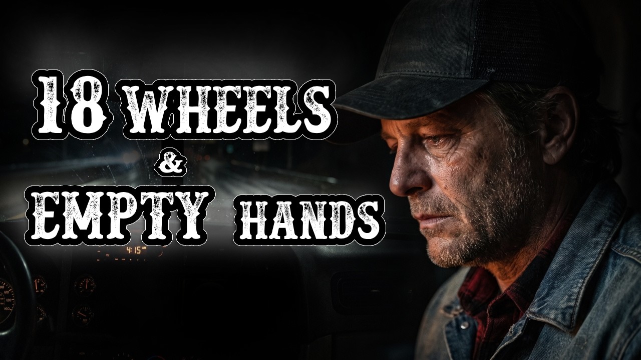 18 Wheels & Empty Hands | Gritty Outlaw Country Trucking Anthem | (Official AI Music Video)