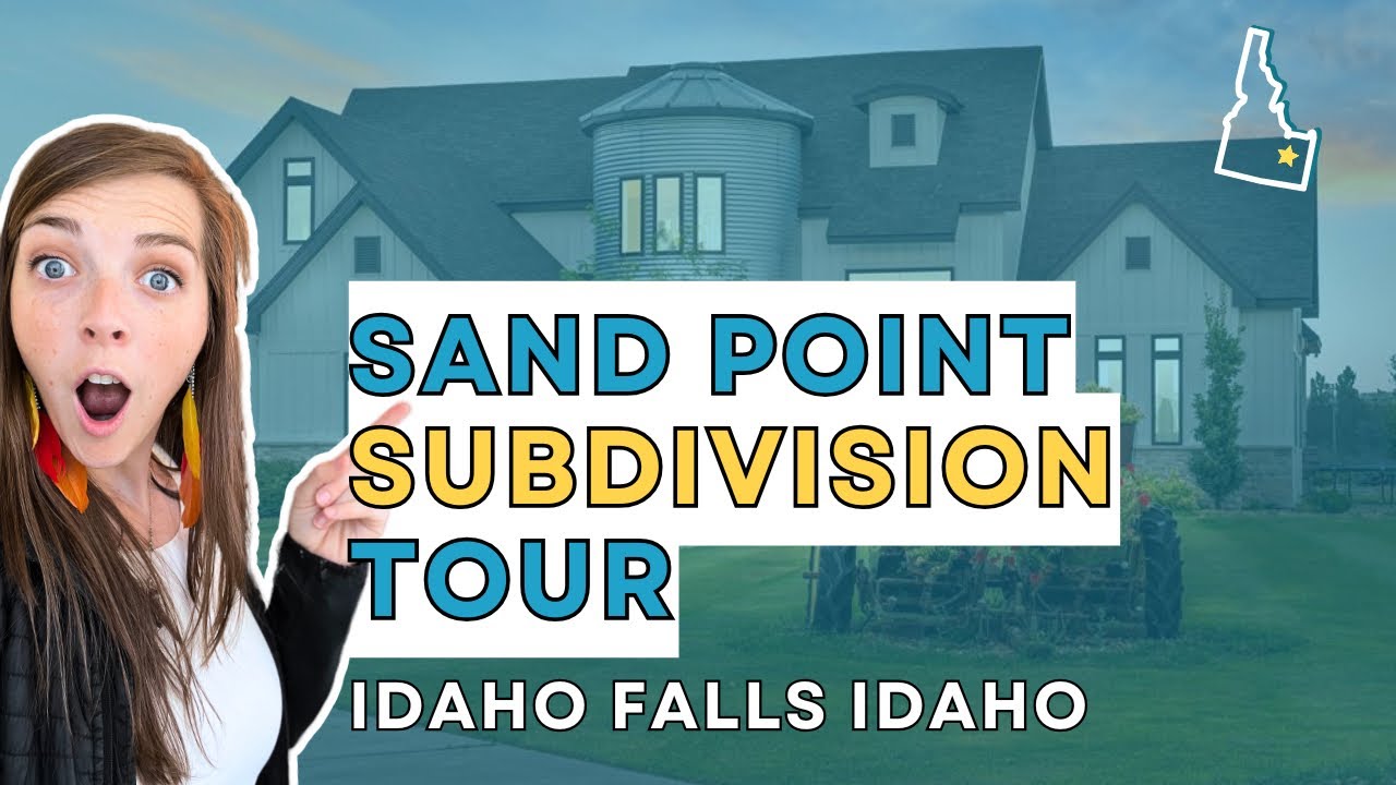 BIGGER, NEWER, CUSTOM IDAHO FALLS HOMES | neighborhood and Idaho Falls Home Tour | LIFE IN IDAHO