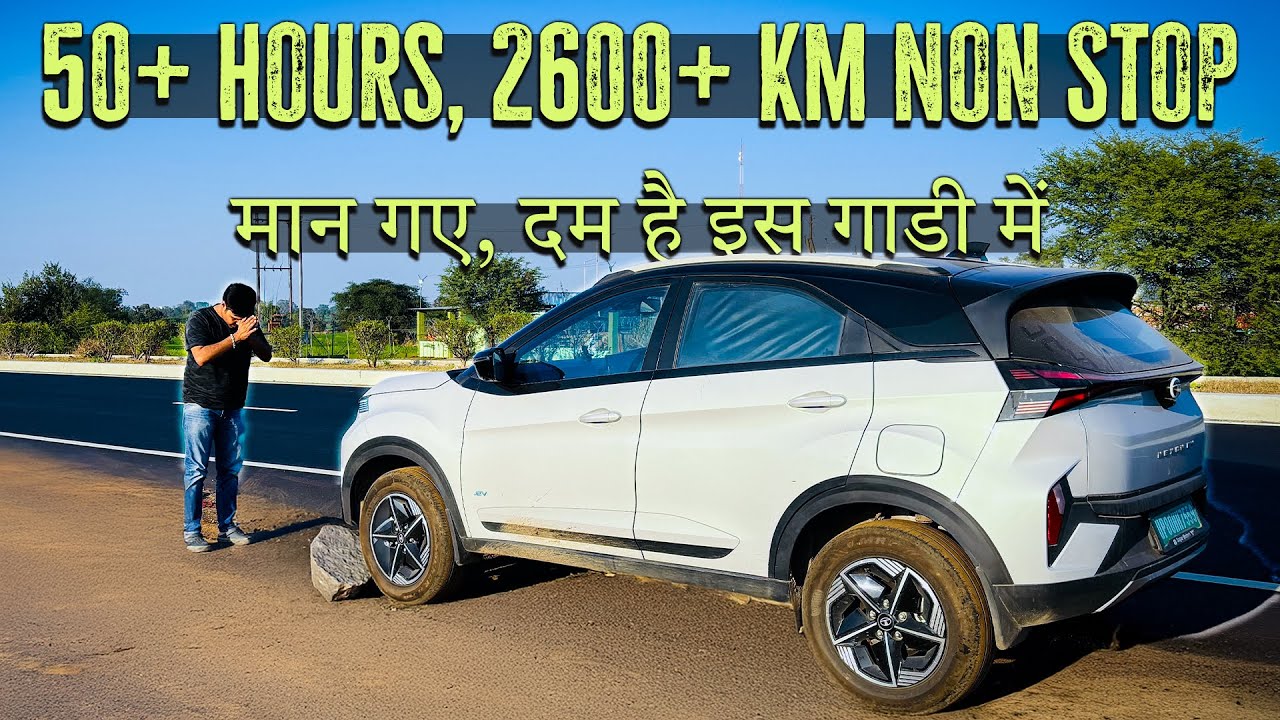 50+ Hours in an Electric Car: Bangalore to Agra Non-Stop Drive in Tata Nexon EV 45 kWh