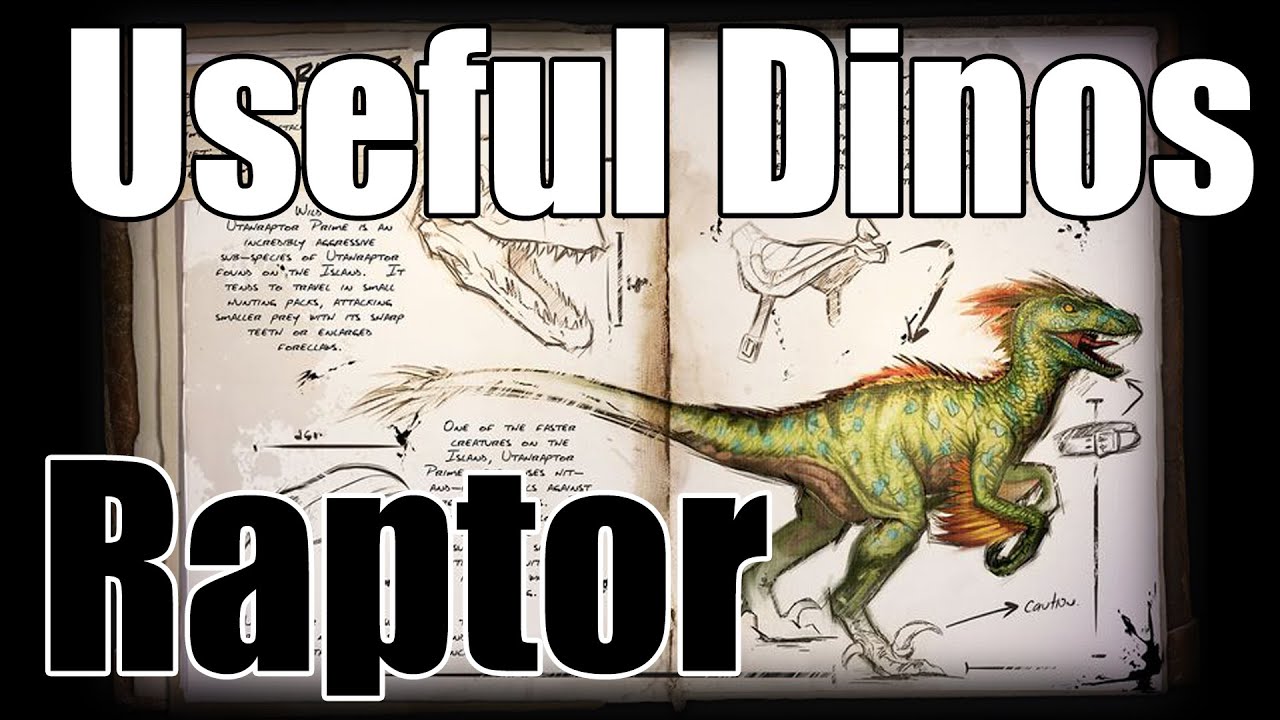 Ark: Survival Evolved - Useful Dinos - Raptor