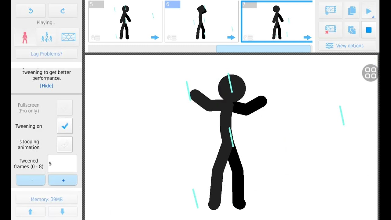 How to make a glitches stickfigure rain animation from stick nodes!