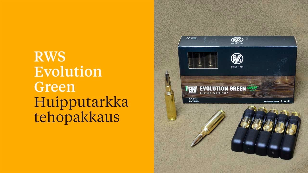 RWS Evolution Green – Huipputarkka tehopakkaus