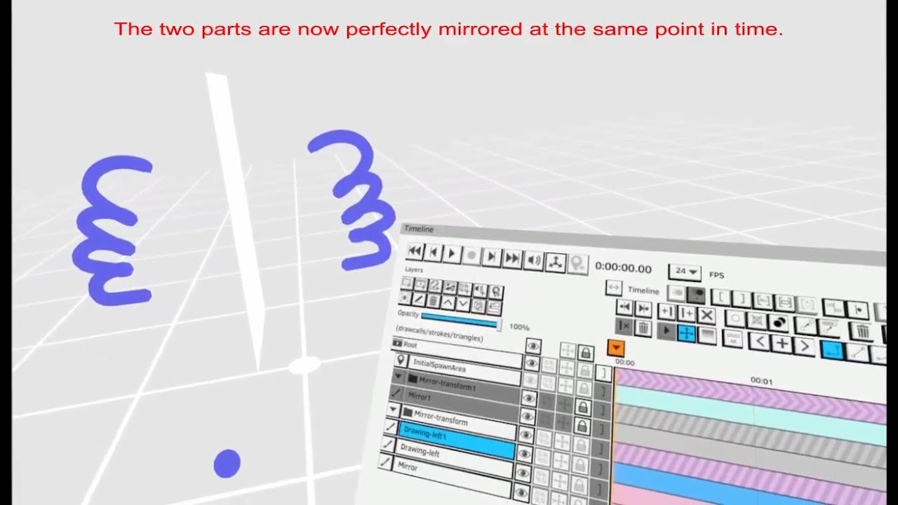 Quill tutorial - Mirror transform
