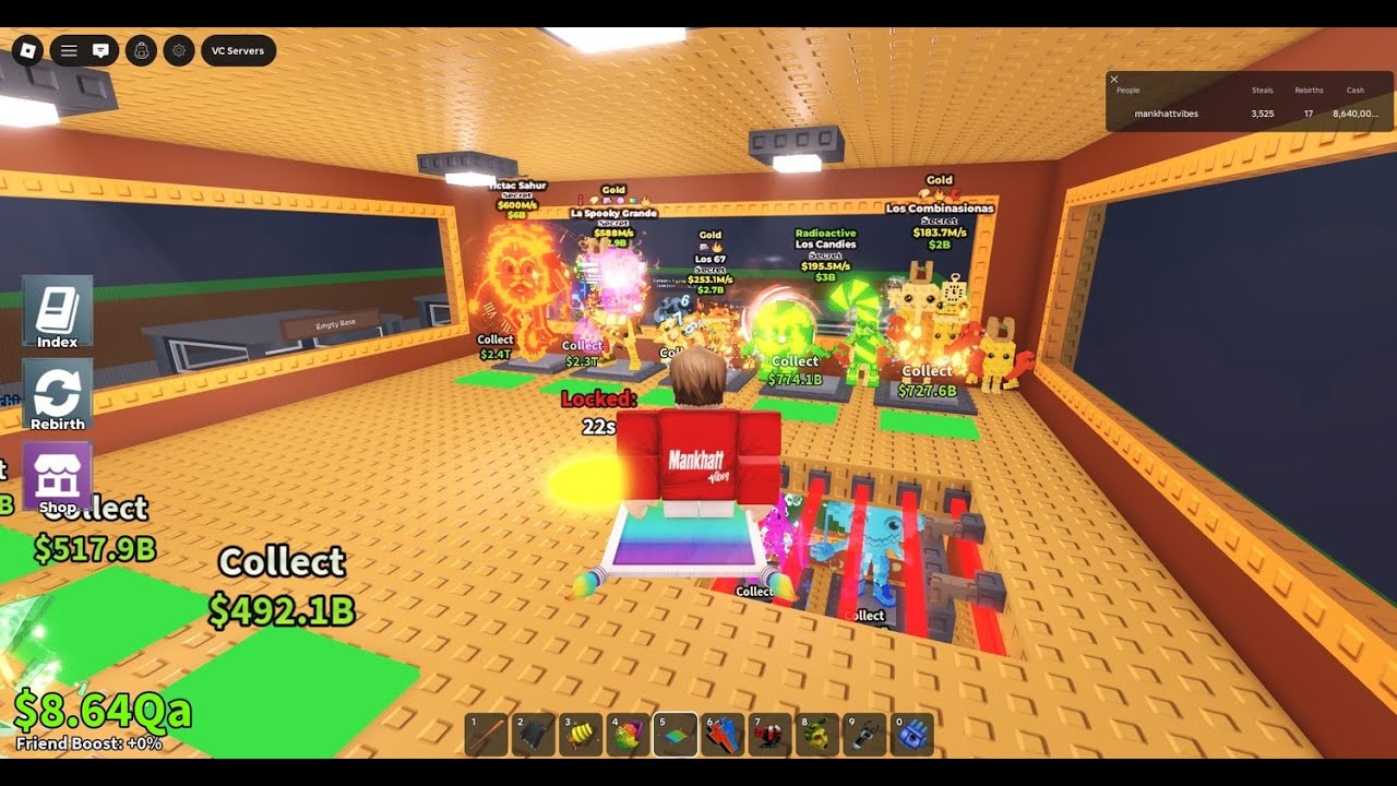 Trading Brainrots In Steal A Brainrot #roblox #shorts