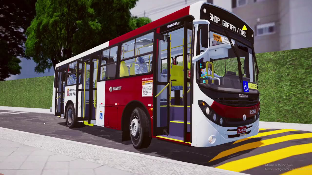 Proton Bus Simulator - Fazendo a linha 748P-10 com o Caio Apache Vip II Midi da Transcap/Auto Bless