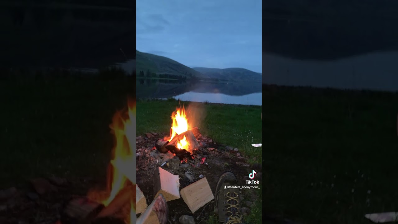 Camping In Scotland, Moffat Hills, Moffat