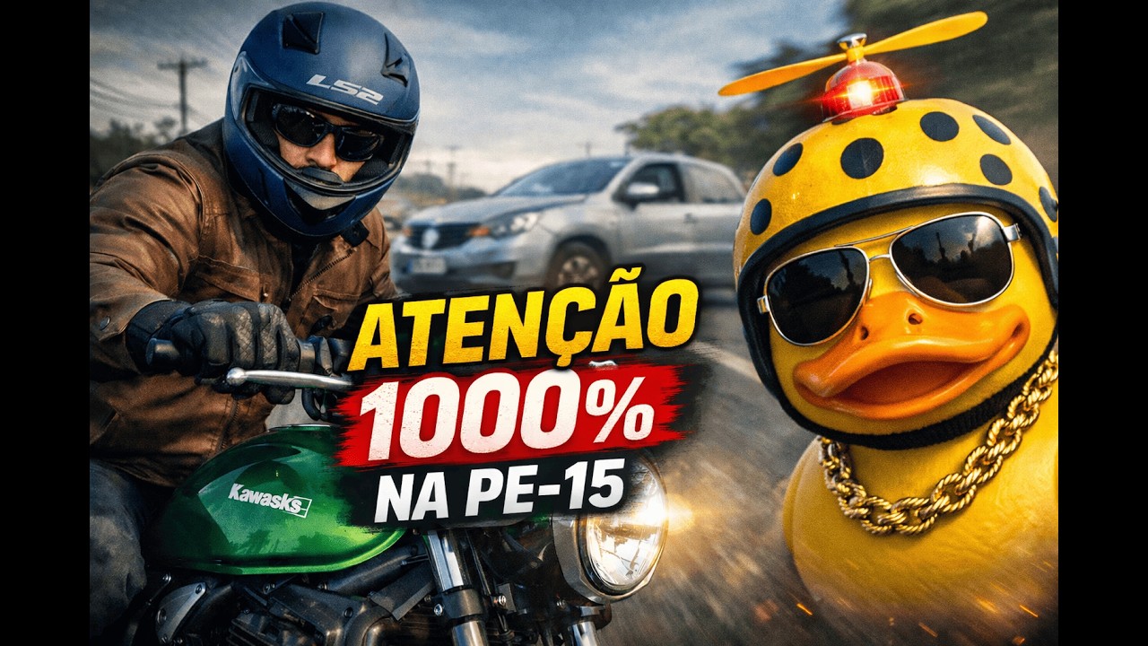 PE-15 em Modo Atenção 1000% | Deixando a Filhota na Escola e Flagrando Mais um Acidente Pré-Carnaval
