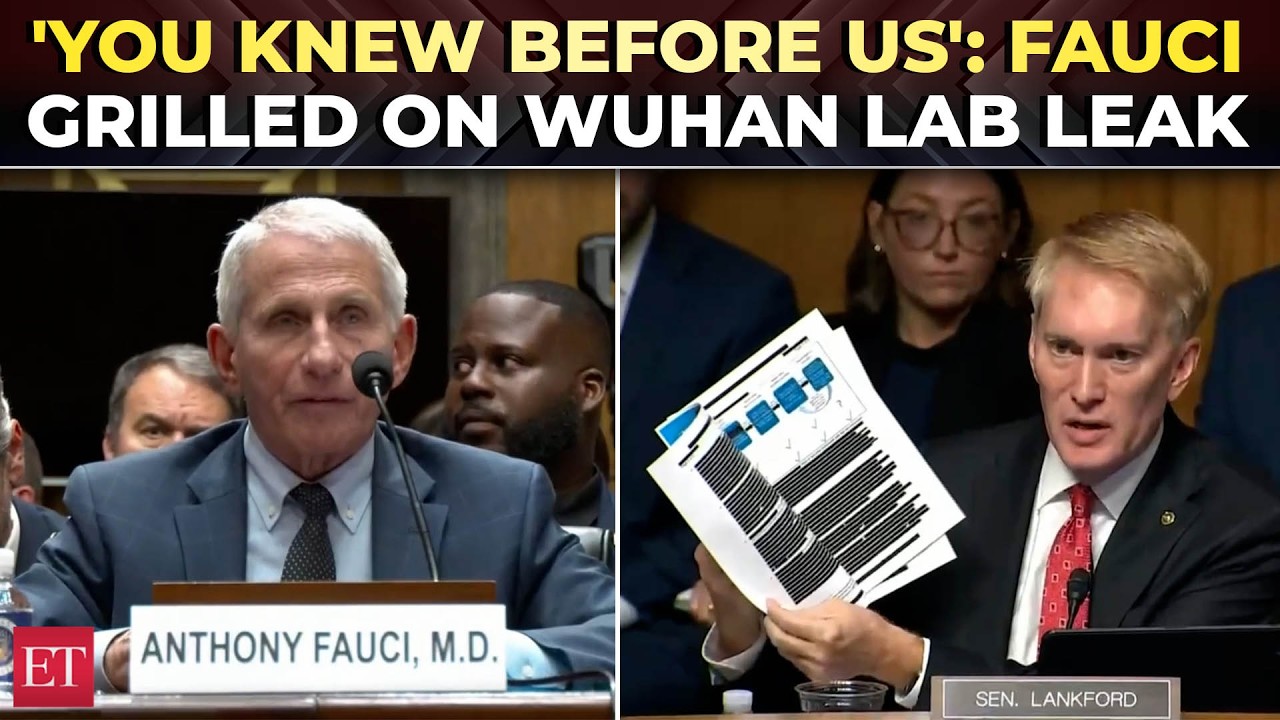 'You knew something was brewing&hellip;&rsquo;: Sen Lankford presses Fauci over COVID origins, Wuhan lab funding
