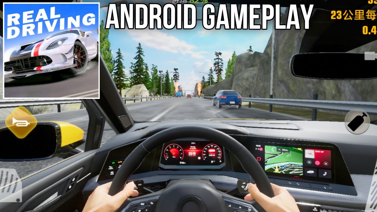 РЕАЛИСТИЧНЫЙ СИМУЛЯТОР ВОЖДЕНИЯ REAL DRIVING 2 ULTIMATE CAR SIMULATOR ANDROID GAMEPLAY 2021