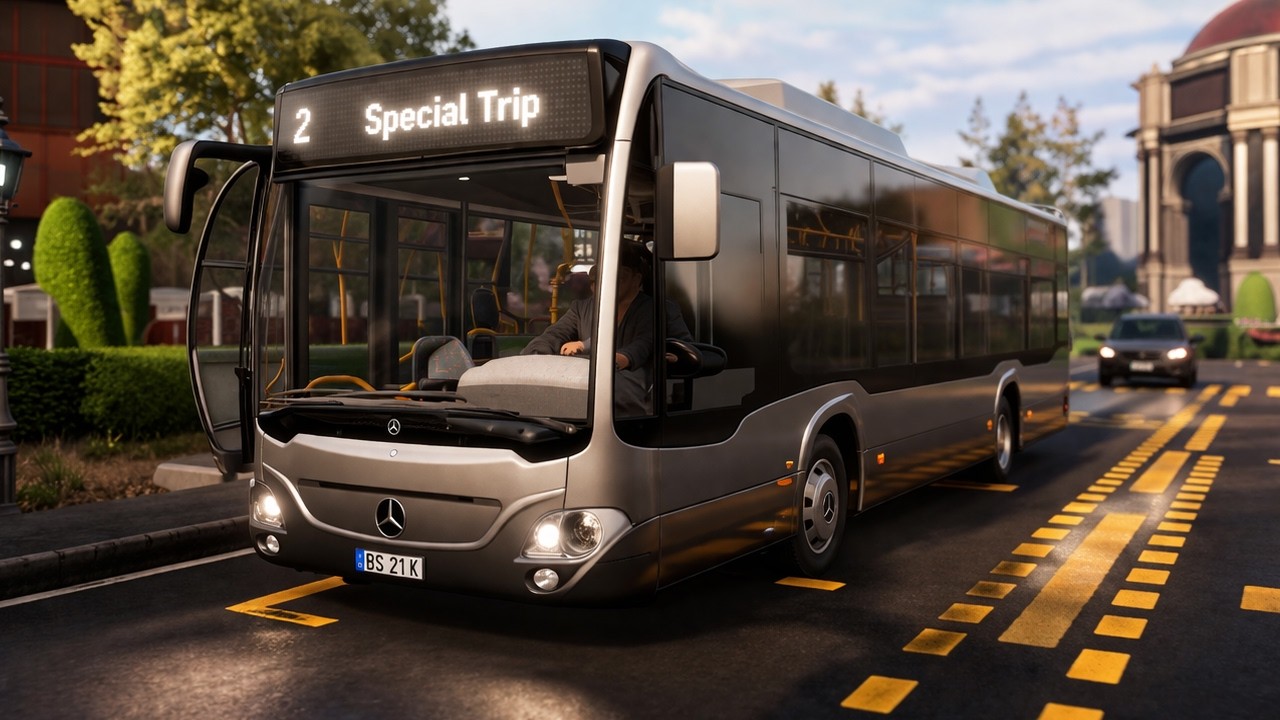 City Bus Tour with a Mercedes-Benz Citaro K - Bus Simulator 21