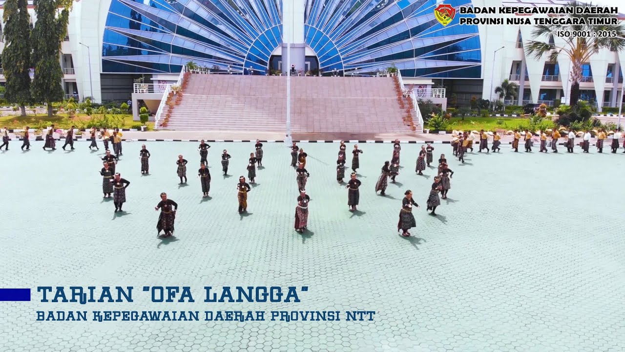Tarian Ofa Langga : Sambut HUT KE - 63 Nusa Tenggara Timur | Badan Kepegawaian Daerah Provinsi NTT