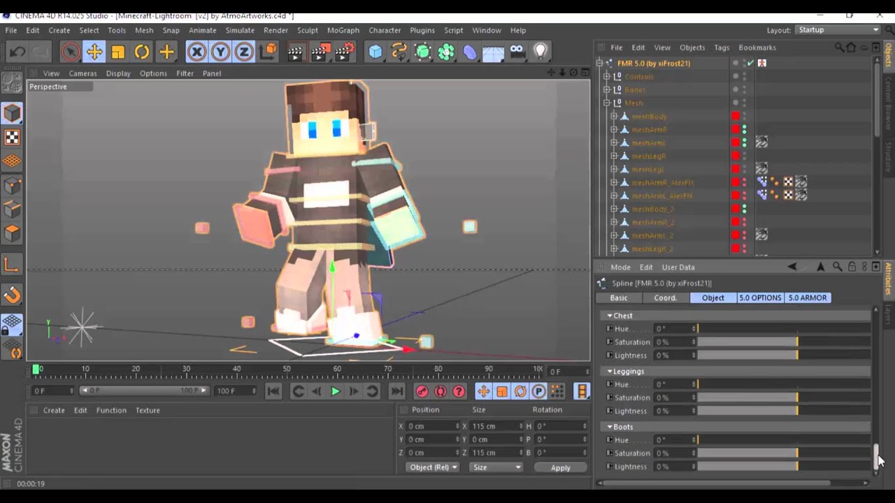 Speedart|Skin Render|SprixTV