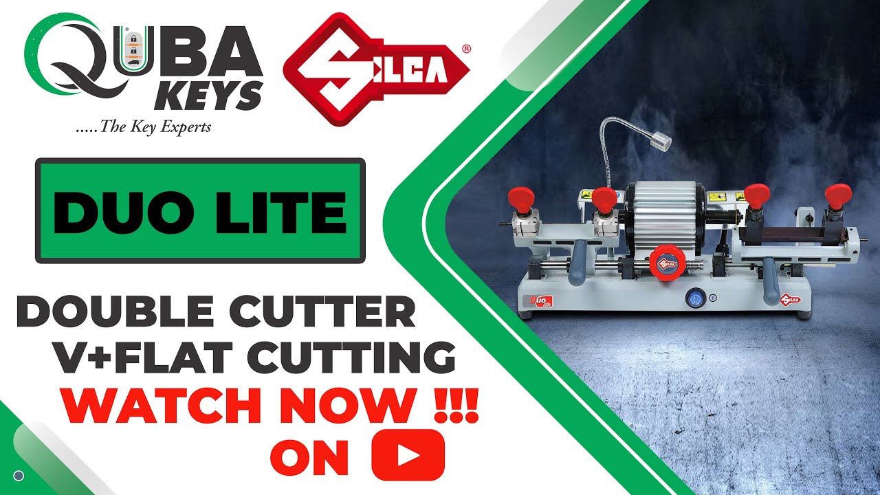 Silca Duo Lite | Key Cutting Machine | Quba Keys