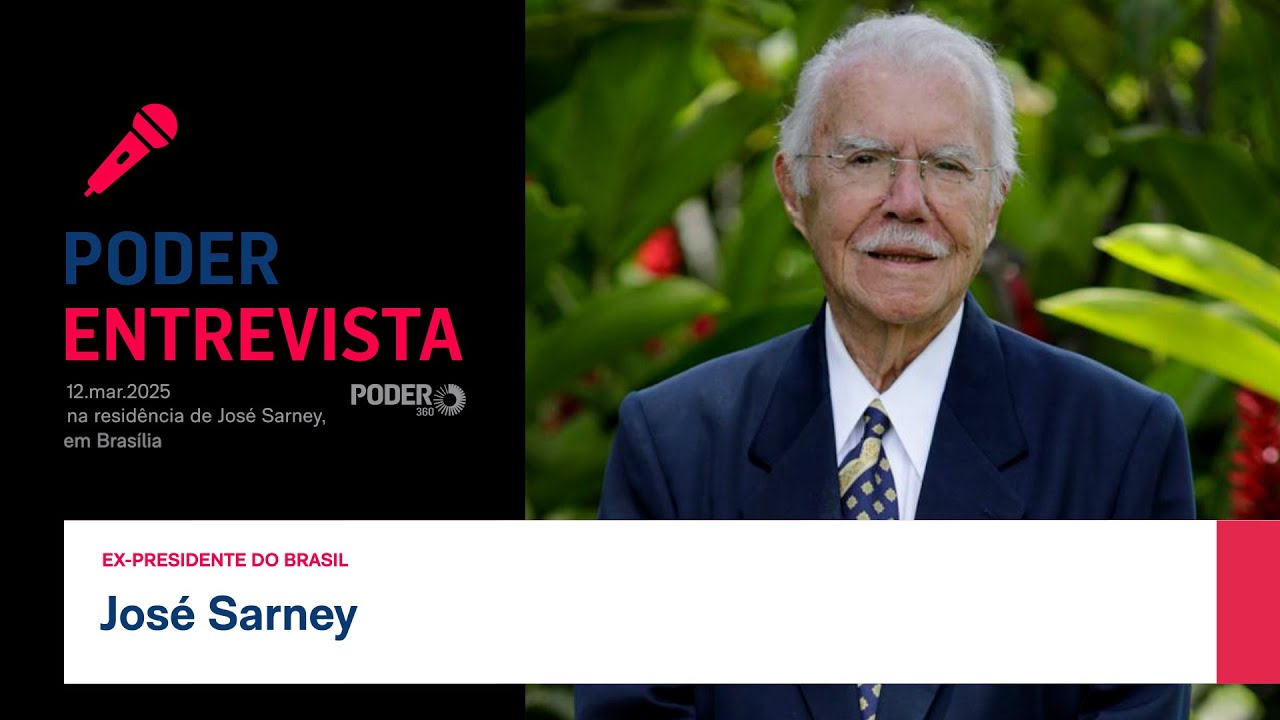 Poder Entrevista: José Sarney, ex-presidente do Brasil