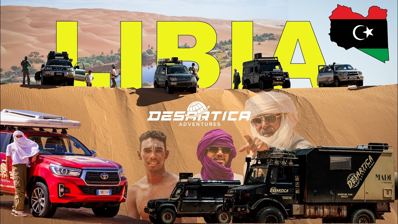 Libia il grande RITORNO‼️Realizzazione di un sogno alla scoperta dei laghi del Mandara Toyota Hilux