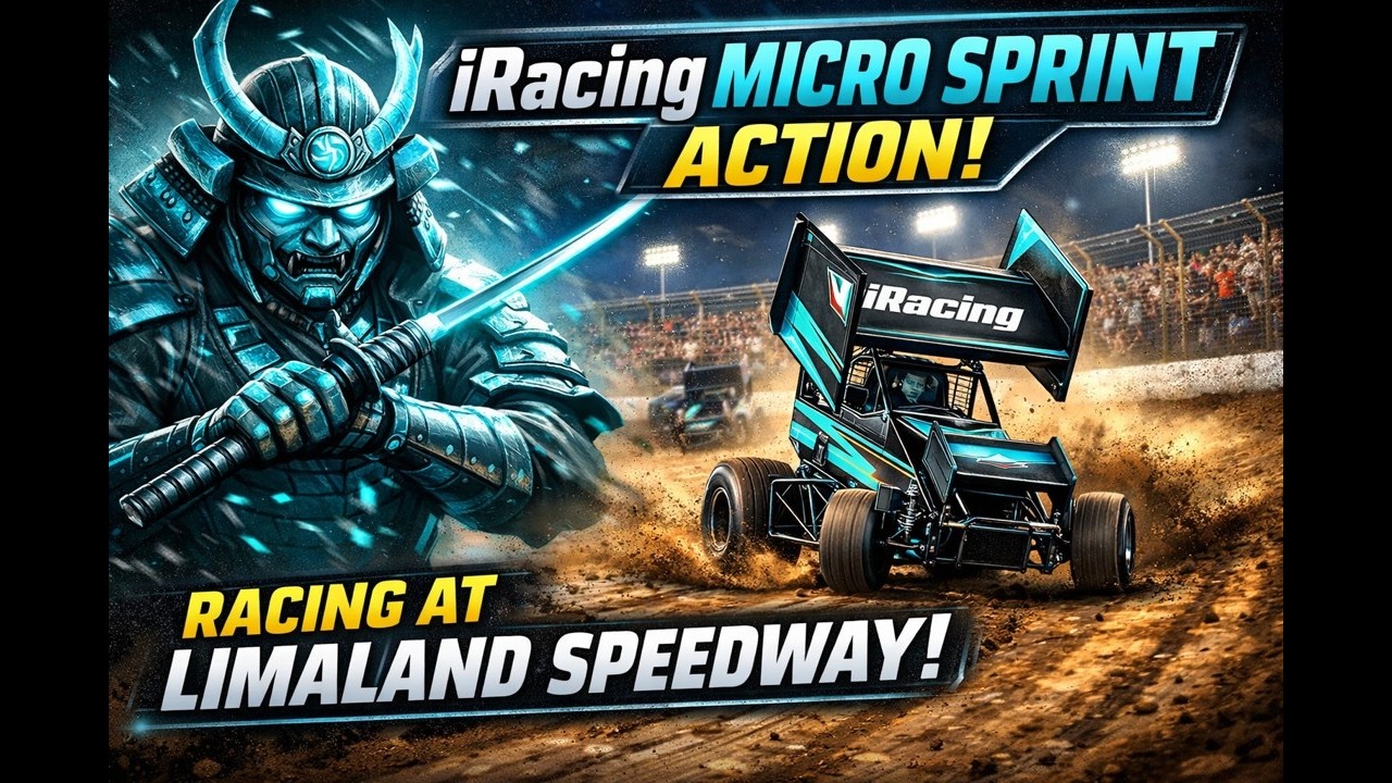 🏁 iRacing Rookie Micro Sprint at Limaland Speedway! 🏁