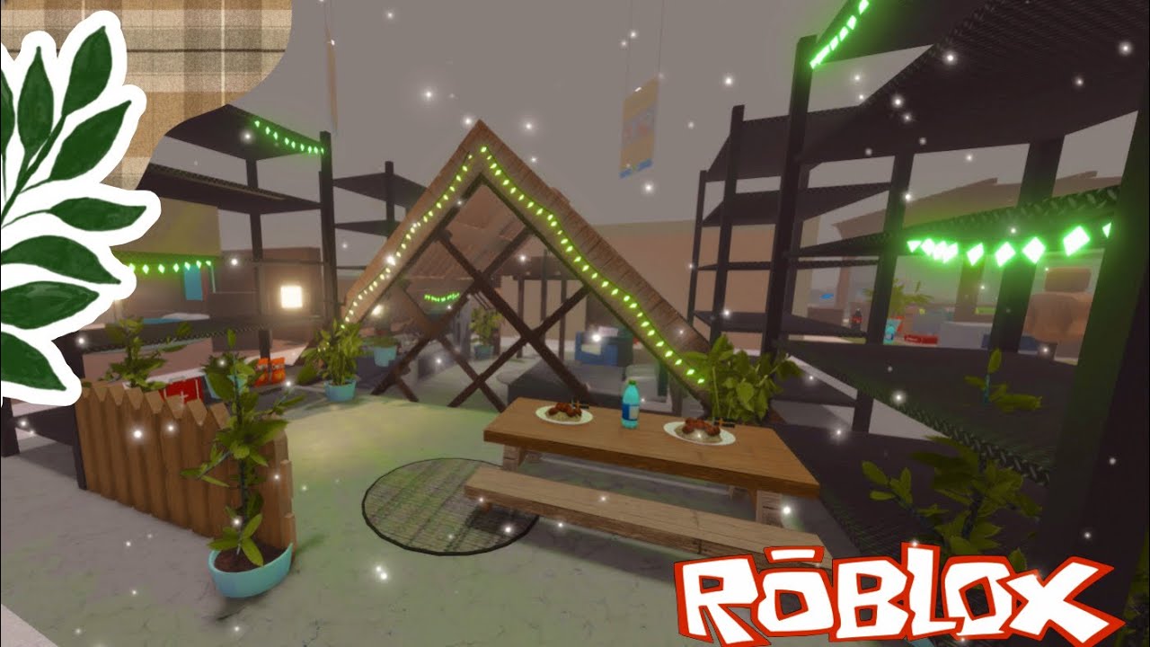 🌿 IDEA BASE AESTHETIC 🧺 MINI BASE EN SCP-3008 🍄 HOW TO MAKE AN AESTHETIC BASE ROBLOX