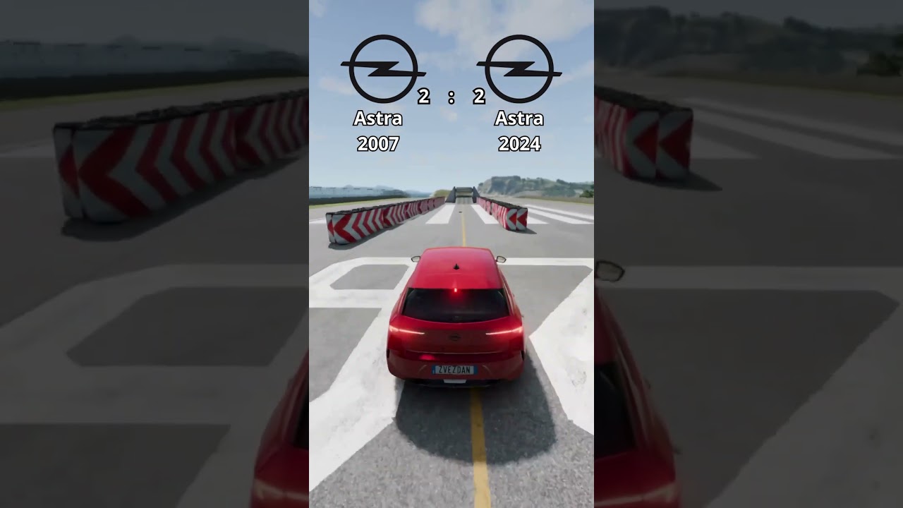 Opel Astra 2007 vs Opel Astra 2024