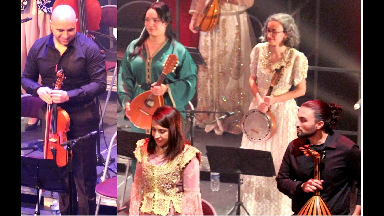 Ensemble des jeunes de l'association El Mawsili - Suite Zidane-Raml
