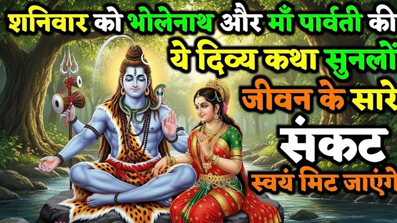 शनिवार की ये अमृतवाणी जो भी सुनेगा, उसके घर कभी अशांति नहीं टिकेगी! | Shanivar Vrat Katha 