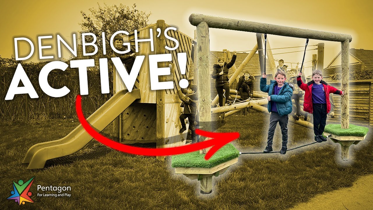 DIVE Into Denbigh's NEW Playground Development | Active Play | Denbigh Community Primary School