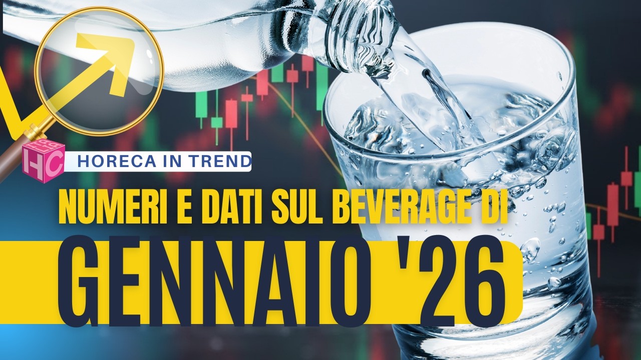 Dati beverage di GENNAIO 2026 in Italia | horeca in trend
