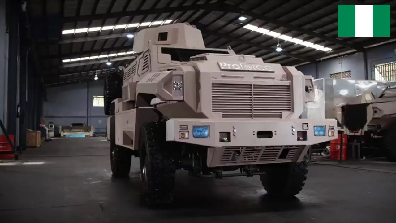 Nigerian-made Ara Mk2 MRAP fighting vehicle for Chad