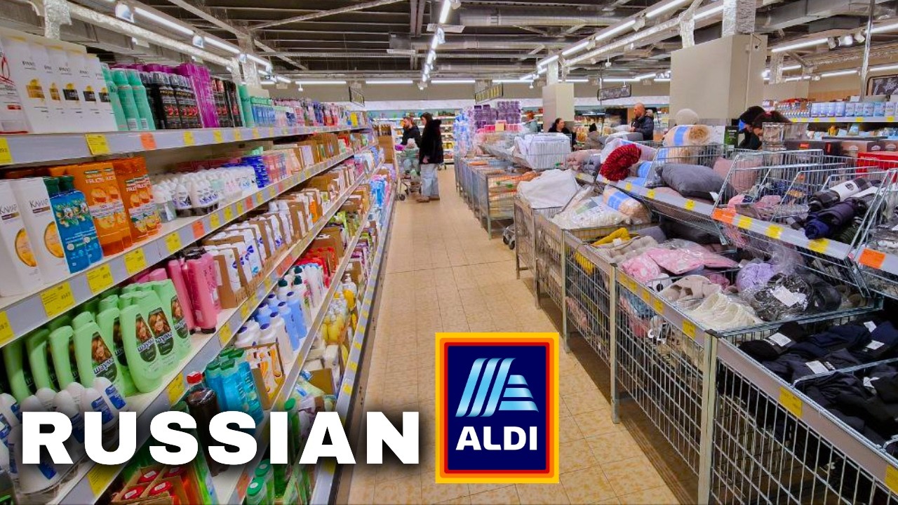 I Found the Newest (DISCOUNT) Supermarket in Russia