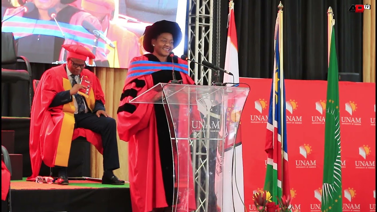 Dr. Emma Kantema ,UNAM, Rundu Campus Graduation 2025