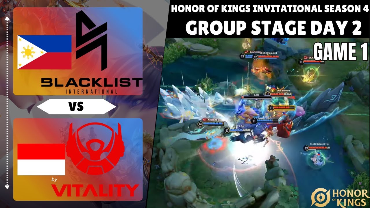 🇵🇭 Blacklist International vs 🇮🇩 Bigetron by Vitality | GAME 1| HIGHLIGHTS |KSI4 | Group Stage Day 2