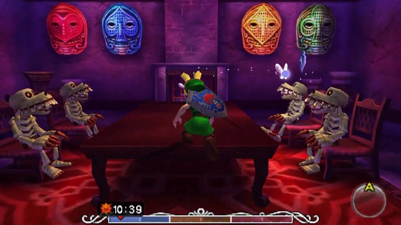ゼルダの伝説 ムジュラの仮面 3D　海のクモ館
