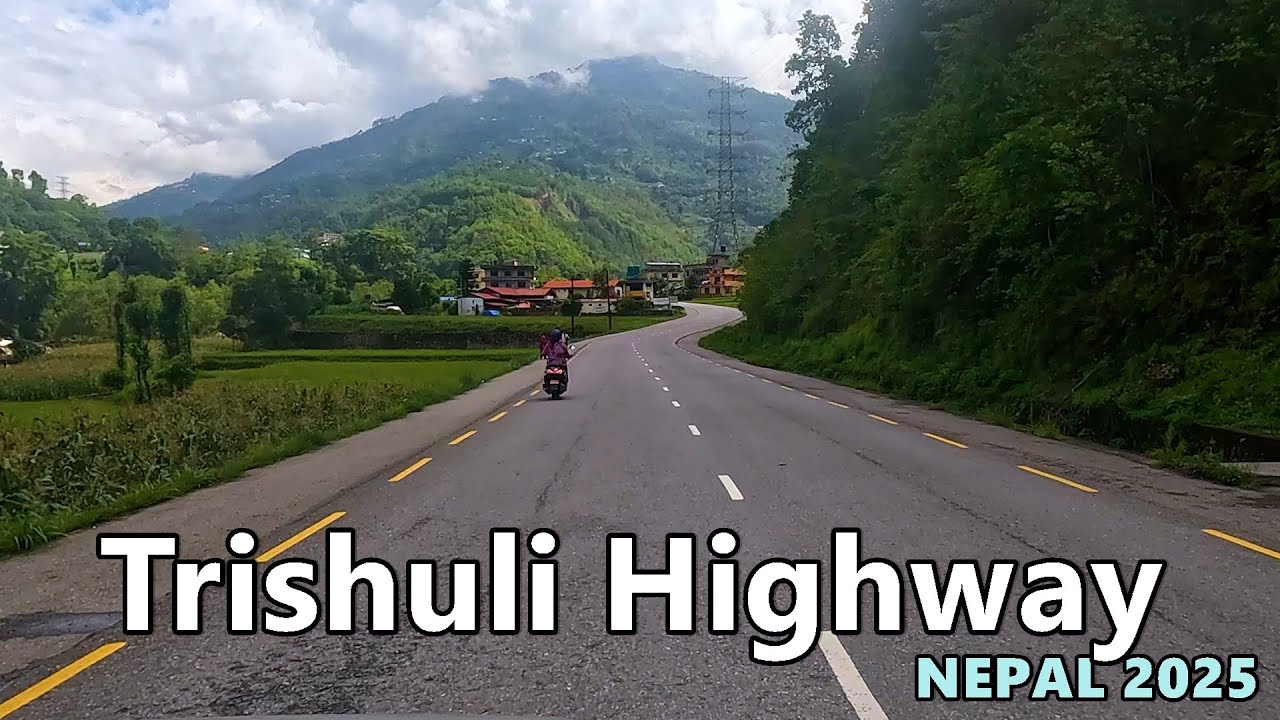 Trishuli Highway, Nepal 2025 4K Driving Tour Trisuli road to kalikasthan Rasuwa
