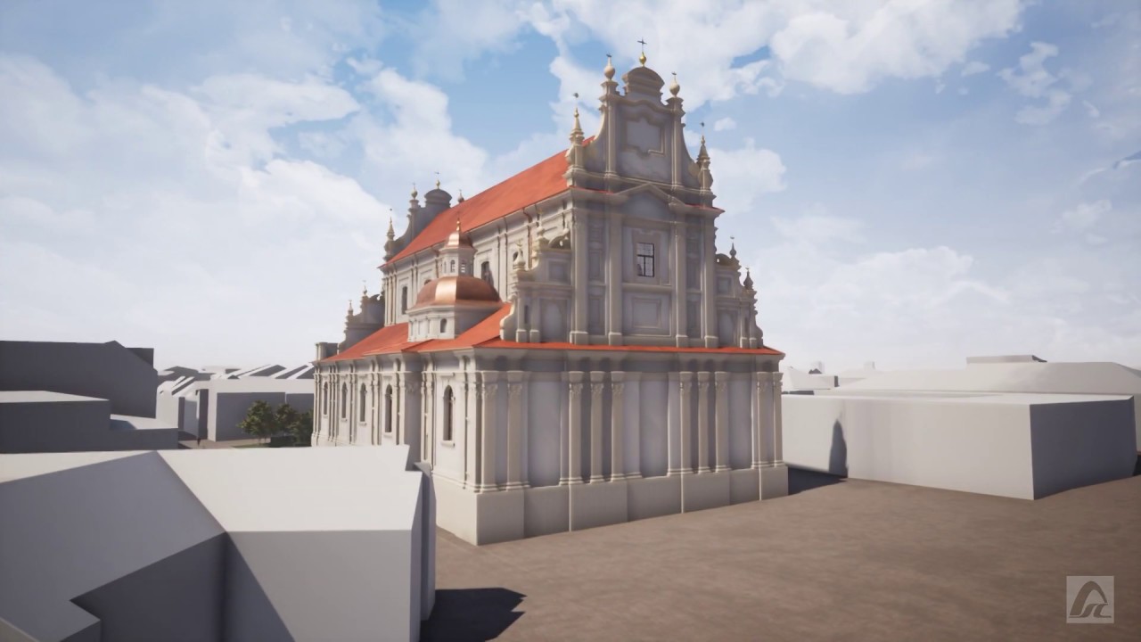 Kościół P.W. Zwiastowania NMP, OO. Franciszkanów w Zamościu - wizualizacja